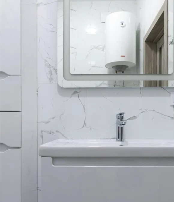 water heater slider